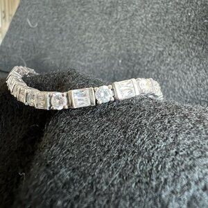 Silpada Tennis Bracelet Sterling Silver and QZ